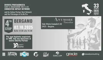 The CIN fa tappa a Bergamo il 9 ottobre