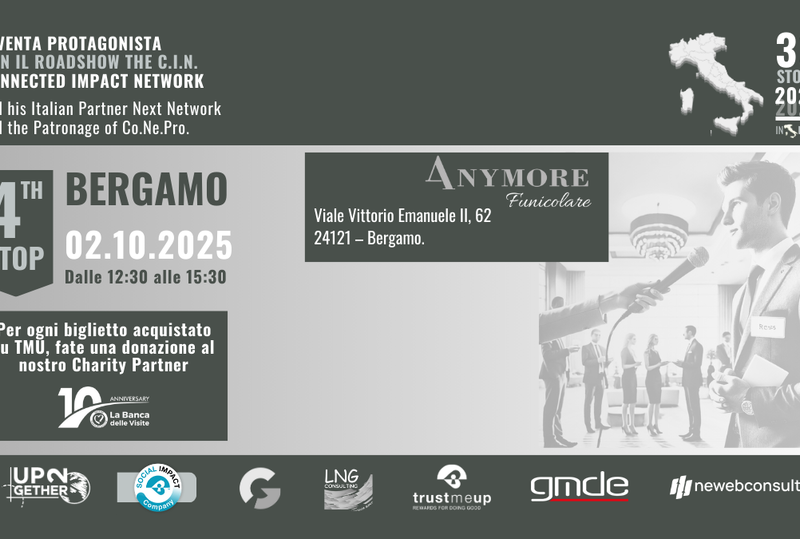   The CIN fa tappa a Bergamo il 9 ottobre 