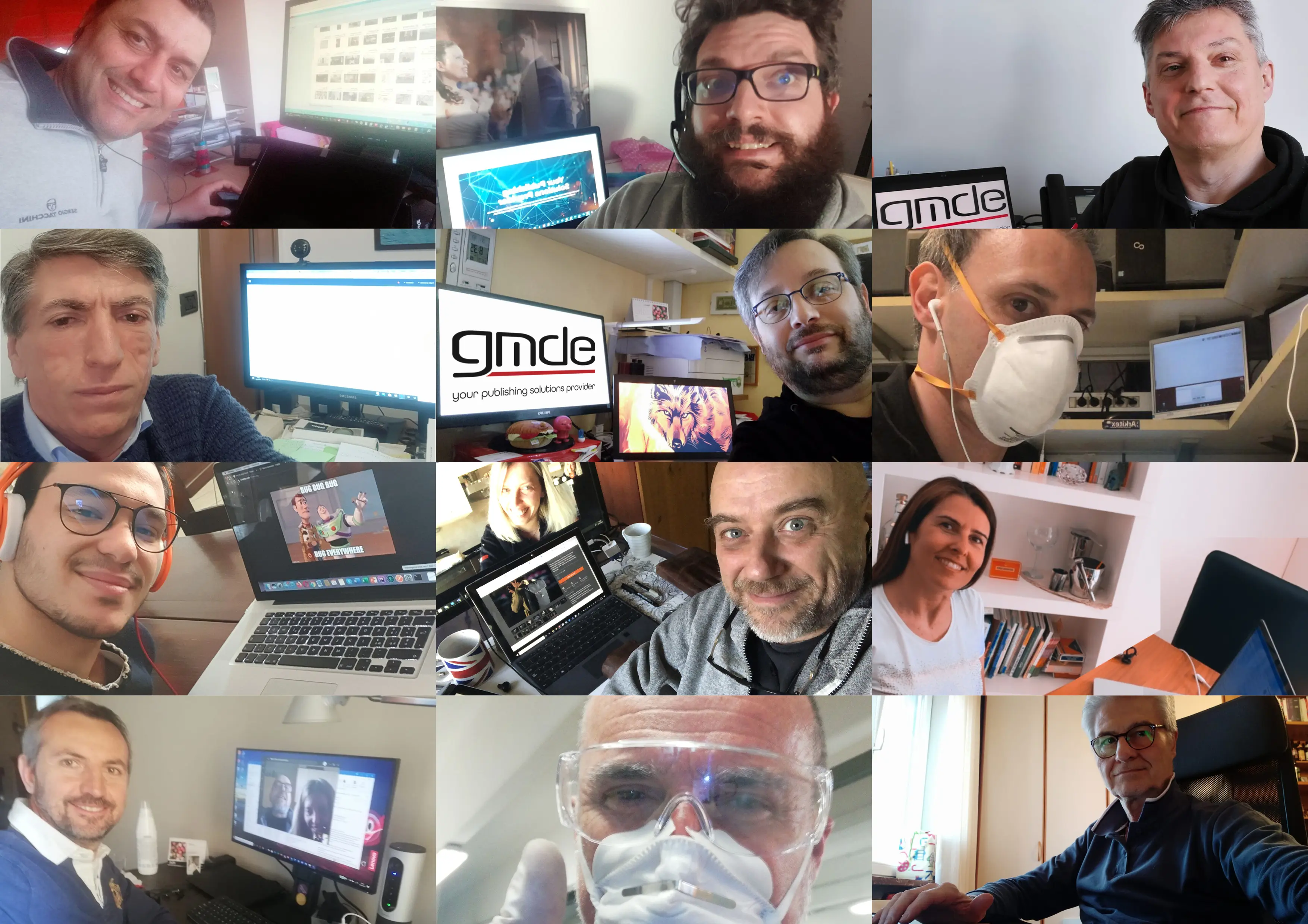 Noi GMDE in modalità smart working!