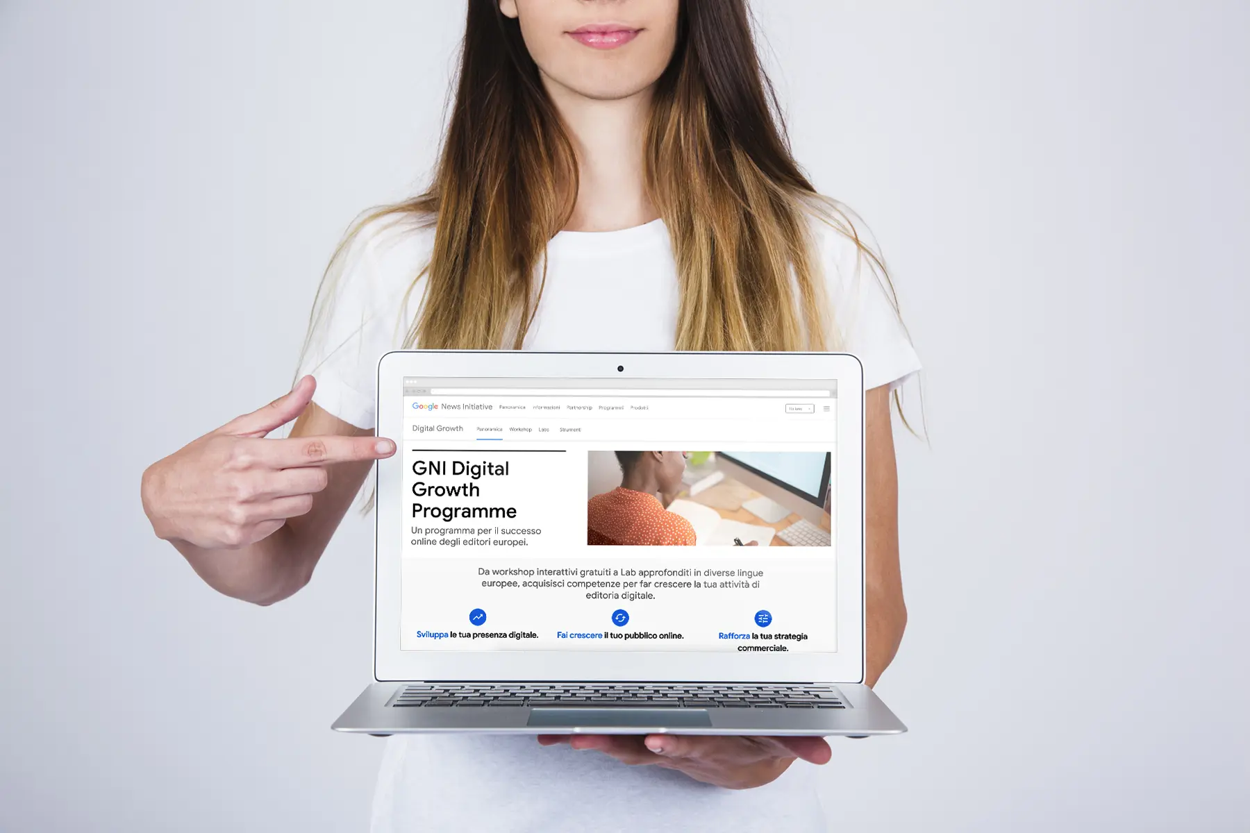 Google News Initiative si replica!