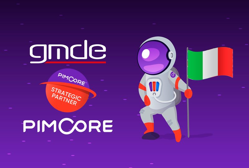   GMDE is strategic partner of pimcore for Italy 